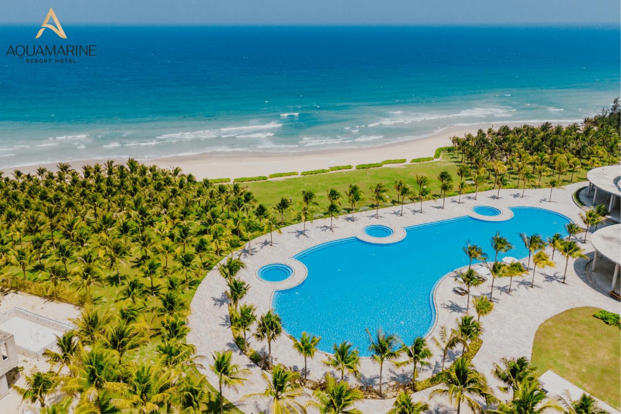 Aquamarine Beachfront Resort & Spa קאם ראן מראה חיצוני תמונה