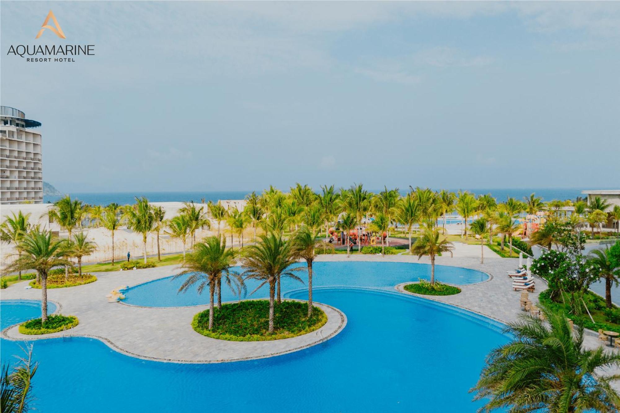 Aquamarine Beachfront Resort & Spa קאם ראן מראה חיצוני תמונה