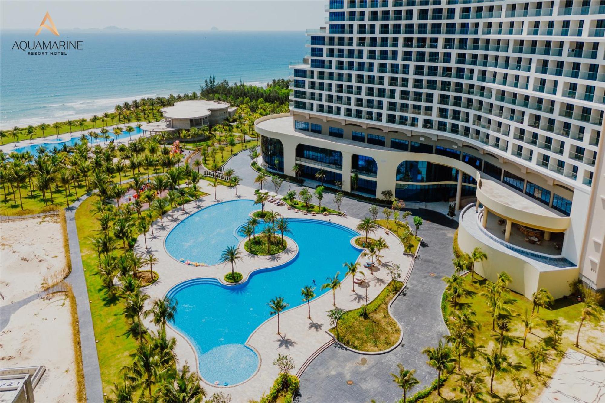 Aquamarine Beachfront Resort & Spa קאם ראן מראה חיצוני תמונה